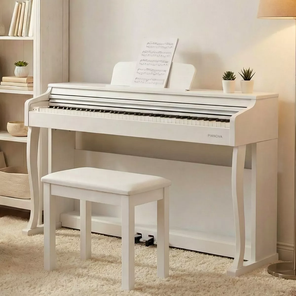 Цифровое пианино PIANOVA MA-600 WH